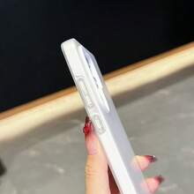 Luxury Candy 二合一磨砂硬壳手机壳，兼容三星 S25 Ultra、S24 Ultra、S23 Ultra、A56、A55、A54、A53、A35、A17、A07、A36、A26、A16、S25 FE 等更多型号 - 白色 - 查看 8