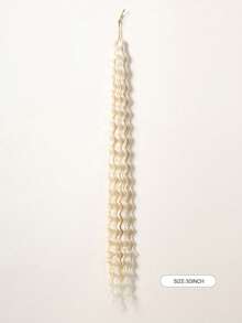 30英寸合成编织接发，蓬松深波浪辫，金色波浪钩针卷发假发，安娜女士假发 - 彩色 - 查看 4