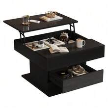 Coffee Tables - 黑色 + 刨花板-1 - 查看 9