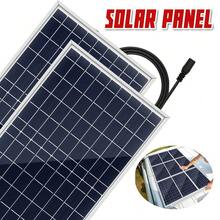 ZGZXSEXHZ 2pcs 10W Solar Panel, Solar Battery Panel With Frame Design, Comes With DC Cable And USB Output, Portable Solar Charger For Outdoor Camping Power Supply - 2pcs 10W Solar Panels - View 7