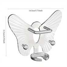 1pc Electric Toothbrush Holder Wall Mount, Multi-Function Storage Rack, Bathroom Drill-Free Comb Organizer Hanging Hook - Multicolor - View 9