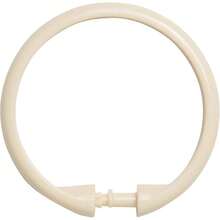KN61224 Shower Rings, 12 - Pack - Crema - Ver 2