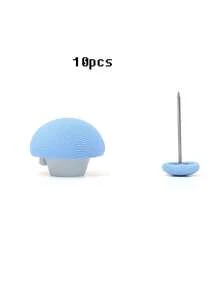 Mushroom Button Duvet Clip, New Duvet Clip Bed Sheet Fastener, One-Click Unlock Socks & Curtain, Reusable - Multicolor - View 18