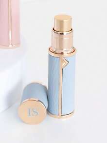 Personalized Travel Perfume Atomizer - Customizable Initial, Refillable, Bridesmaid Gift, Birthday Gift, Anniversary Gift, Valentine's Day Gift, Wedding Favor, Holiday Gift - 5ml - View 5