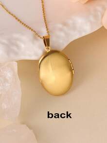 1条定制个性化照片椭圆形吊坠项链，采用不锈钢材质，创意十足，优雅经典，百搭实用，适合日常佩戴。是送给女士的温馨珠宝礼物，也是时尚的秋季情人节和圣诞节礼物之选。 - 彩色 - 查看 6