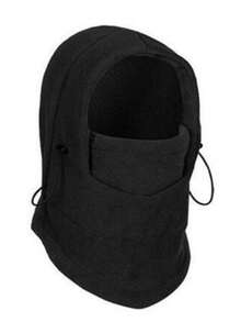 Winter Windproof Thick Warm Hat With Fleece Face , Unisex, Windproof Breathable Adjustable, Outdoor Sports Solid Color Multifunctional Balaclava, Soft Warm Cycling Face Cap, Suitable For Daily Activities, Such As Snowboarding, Skiing, Etc. - Multicolor - View 14