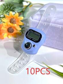 可穿戴电子计数器，方便佩戴在手指上，适用于编织、念珠、运动、游戏和其他计数用途 - 彩色 - 查看 37