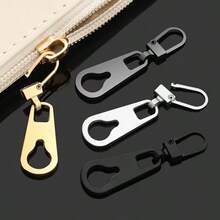 6/10pcs Detachable Metal Zipper Pulls, Universal Repair Tool For Bags/Backpacks/Clothes Zipper Pulls & Pendants - Multicolor - View 13