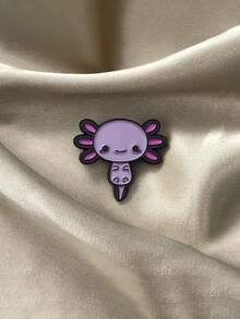 Cute Cartoon Salamander Shaped Enamel Brooch, Clothing Accessories Or Women's Packaging Accessories, Student Backpack Badges, Jacket Accessories, Fun Birthday Gifts - Multicolor - View 8