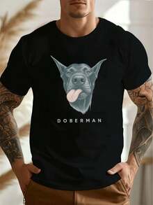 Men T-Shirts - Black - View 1