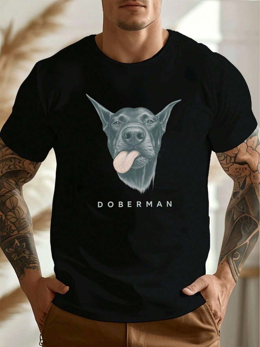 Men T-Shirts - Black - View 1