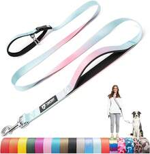 Retractable Leashes - Blue - Pink Gradient - View 8