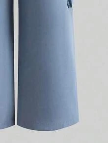 Toddler Girls' Cartoon Print Round Neck Short Sleeve Top And Cargo Pants Set - White - View 6