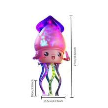 跳舞章鱼，带音乐和灯光的电动玩具，传感器自动避障音乐章鱼跳舞玩具，适合室内玩耍，男孩女孩都喜欢，减压玩具，是节日儿童礼物和生日礼物的完美选择。 - 彩色 - 查看 11