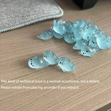30/20pcs Luminous Mini Resin Seal Figurines - Creative Desktop Home Decor - Random Cute Cartoon Animal Models - Multicolor - View 10