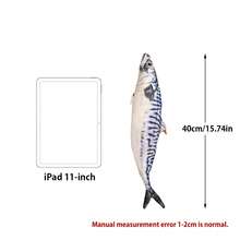 40/60 cm realistyczne pluszowe zabawki w kształcie ryb, zwierzęta z miękkim wypełnieniem, pluszowe poduszki z rybami oceanicznymi i słodkowodnymi, łosoś/saury/tuńczyk/granik/pomfret/głowogon wężogłowy itp., kreatywne zabawki dla kotów i psów, specjalne dekoracje do pokoju, prezenty urodzinowe dla dzieci, prezenty na Halloween, prezenty świąteczne, prezenty noworoczne, prezenty na Święto Dziękczynienia, prezenty na Walentynki.