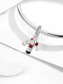 1 mặt dây chuyền đính hạt hình bánh gừng, ca cao, cà phê, gà tây thời trang, thích hợp để làm vòng tay DIY cho nữ. - tập trung - Xem 4