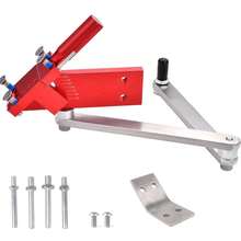 Afilador ajustable de cuchillas de cortacésped de 15° a 45° - Kit ergonómico de herramientas de equilibrado y afilado para uso doméstico y comercial, para el reemplazo profesional de cuchillas de cortacésped, compatible con el modelo 5005. - Rojo - Ver 8