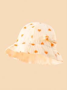 1顶婴儿蝴蝶装饰轻便遮阳帽，透气柔软面料，可爱时尚，适合0-1岁宝宝，春夏户外活动，是绝佳的生日礼物。 - 彩色 - 查看 16