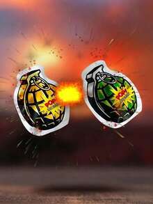 扔出去，它会“砰”的一声！超级放松。非常适合办公室恶作剧、愚人节恶作剧和课堂娱乐。它能给所有年龄段的人带来无穷的乐趣。可以用作课堂奖励/生日礼物/监狱日礼物，也是一款办公室减压玩具。 - 彩色 - 查看 5