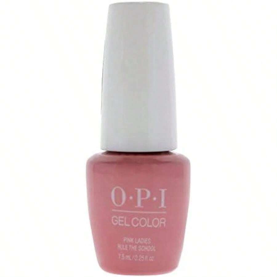 Opi Gelcolor, Hopelessly Devoted To Opi, 0.25 Fl. Oz. Gel Nail Polish(Opi Pink Ladies Rule The School, 7.4 ml) - Multicolor - Ver 1