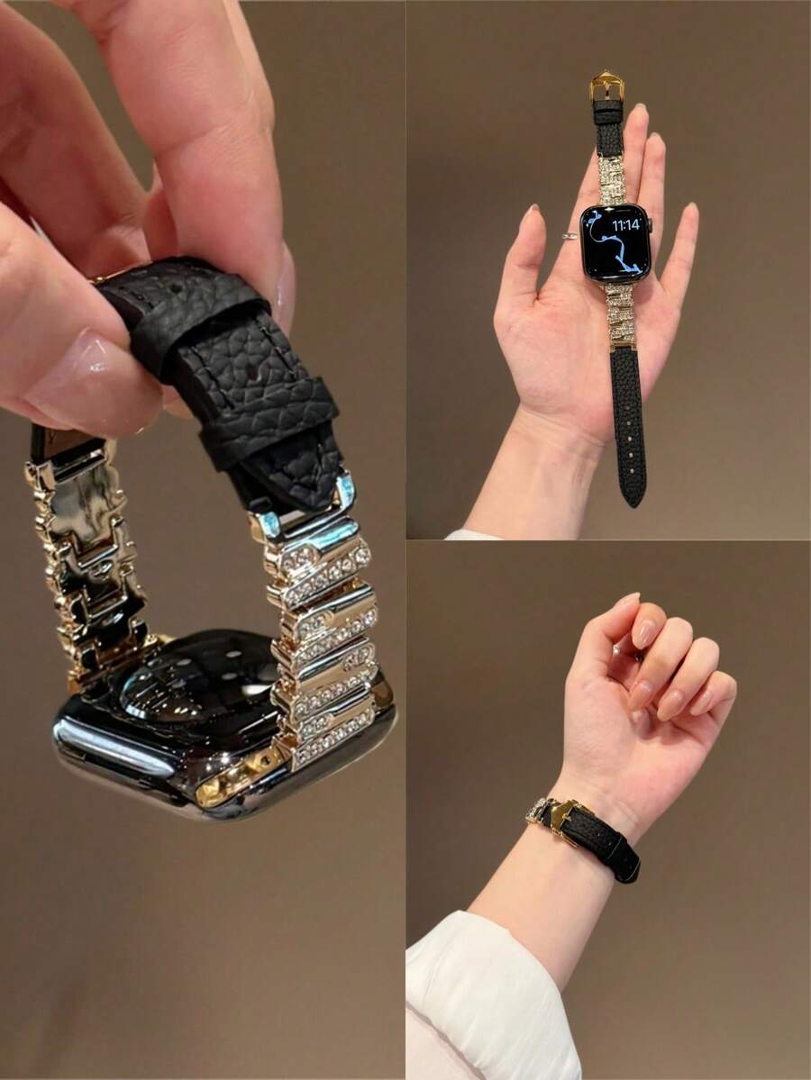 Premium Synthetic Leather Microfiber Watch Band, Compatible With 38/40/41/42/44/45/46/49mm, Suitable For Apple Watch Ultra/Se11/10/9/8/7/6/5/4/3/2/1