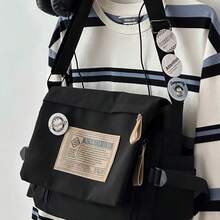 New Fashion Women's Crossbody And Shoulder Bags, Large Tote Bag, Student Gift - màu đen - Xem 5