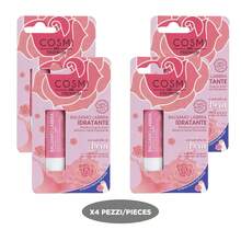 COSMI MILANO LIP BALM, PACK OF 4 (4g EACH). DAILY FALL-WINTER CARE, HYDRATES AND NOURISHES LIPS. COMPACT AND PORTABLE DESIGN. - ROSAx4pezzi - 查看 9