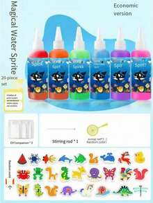 DIY Magical Water Spirit Kit - Odorless Liquid Craft For Creative Handmade Fun