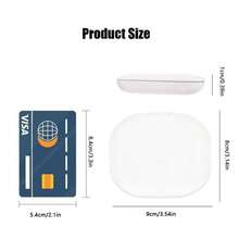 Portable LED Light Compact Mirror, 1x/3x Magnification LED Pocket Mirror With USB Data Cable, Mini Mirror For Purse, Pocket, Travel, Led Lighted Mirror - 白色 - 查看 10