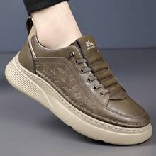 男士高品质泡沫鞋底休闲运动鞋 - 卡其色 - 查看 2