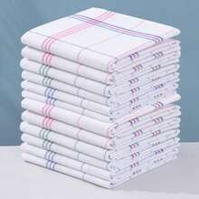 2/4/8pcs Super Absorbent Quick Dry Kitchen Towels, Ultra Soft Microfiber, Durable & Machine Washable, Checkered Pattern - Ideal For Kitchen, Bathroom, Home Decor, Weddings And Valentine's Day, Unique Gift For Family And Friends - Multicolor - View 6