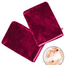 Exfoliating Gloves, Double Shower Scrub Gloves Shower Gloves Exfoliating Women's Body Exfoliation To Remove Dead Skin (Multiple Colors Available) - Multicolor - View 33