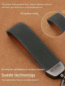 1pc Astronaut Keychain, Premium Keyring Pendant, Spring Clasp, Random 2 Styles, Couple Gift - Black - View 3