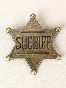 1pc Unisex Detachable Badge Western Cowboy Hat, Wide Brim Panama Hat, Suitable For Western Themed Events, Parties, Engagements, Cosplay, Graduations, Masquerades, Festivals, Weddings, Birthdays, Music Festivals, Everyday Wear - Top Hat - View 16