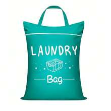 Grand sac à linge de voyage, lavable et idéal pour les vêtements sales, parfait pour les voyages, le linge sec et humide, les maillots de bain, la salle de sport, le lavage du linge, la piscine et les chambres d'étudiants. - Multicolore - Voir 12