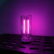 车载触控氛围灯陶瓷LED玻璃瓶浪漫迷你多场景USB触控感应夜灯，家用室内/室外床头灯，可选颜色：白色、蓝色、红色、紫色、粉色、绿色、黄色 - USB氣氛燈 - 查看 20