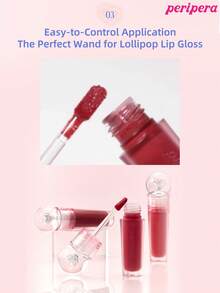 Peripera 保湿啫喱唇彩，唇釉，韩式唇彩，显色度高，持久显色，轻盈舒适，滋润保湿，自然光泽，持久舒适，不粘腻，适合戴口罩使用，不留白痕，韩妆，韩国化妆品 - #02 Pink Difference - 查看 8