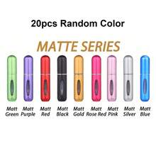 20pcs/10pcs/5pcs/1pc 5ML Refillable Perfume Bottles, Refillable Perfume Atomizer Bottles, Perfume Travel Spray Bottles, Mini Portable Empty Liquid Containers, Refillable Perfume Decanting Bottles, Cosmetic Bottles, Travel Essentials, Beach Travel Organizers, Back To School - Multicolor - View 10