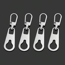 6/10pcs Detachable Metal Zipper Pulls, Universal Repair Tool For Bags/Backpacks/Clothes Zipper Pulls & Pendants - Multicolor - View 11