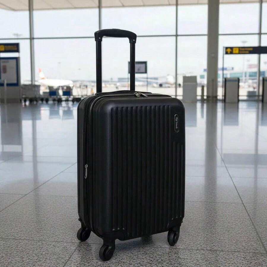 10kg Carry-On Suitcase With 360° Wheels For Airplanes Anac Expandable - Negro - Ver 1