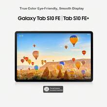 Samsung S10 FE 辦公室娛樂平板 522g超輕機身 0.6cm纖薄設計 90Hz高刷新率高亮屏 沉浸式雙揚聲器 高效多設備協同 辦公學習娛樂全能適配 月光銀 - 月光銀 - 查看 4