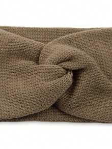 1pc Double-Layer Knitted Cross Headband For Warmth, Ear Protection, Headband, Headband, Yoga Hair Accessories, Face Wash, Wide Headband - Headband - View 13