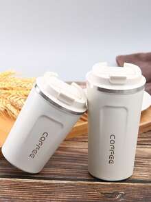 Stainless Steel Vacuum Insulated Coffee Mug, Cup, Portable Travel Water Bottle, Best Gift For Family And Friends On Christmas, Mother's Day, Valentine's Day And Back To School Season - Multicolor - View 3