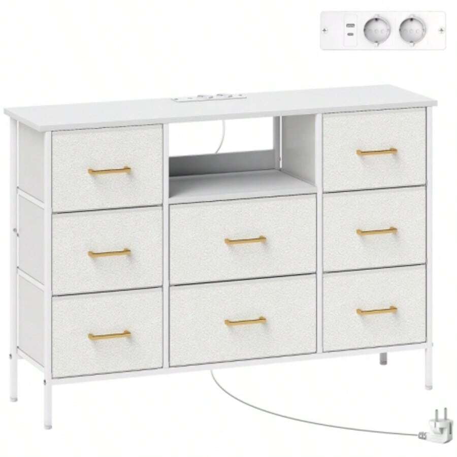 Storage Cabinets - White - View 1