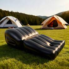 Portable Slouchy Inflatable Sofa, Foldable, Suitable For Indoor And Outdoor Use, Applicable To Bedroom, Living Room, Beach, Balcony And Camping. Slouchy Inflatable Air Mattress, Portable Outdoor Lounge Chair, Waterproof And Foldable, Suitable For Camping And Home Use, Makes A Great Gift.