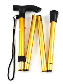 1 chiếc gậy leo núi gấp gọn, có thể điều chỉnh độ cao, chắc chắn, phù hợp cho người cao tuổi. - Nhiều màu - Xem 6