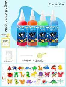 DIY Magical Water Spirit Kit - Odorless Liquid Craft For Creative Handmade Fun