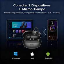 Auriculares inalámbricos Bluetooth de clip para oreja, sonido estéreo de alta calidad, Bluetooth 5.4, efecto de sonido HIFI, auriculares con canales izquierdo y derecho independientes, estuche de carga, un regalo excelente para regalar. - Bronce metálico - Ver 9