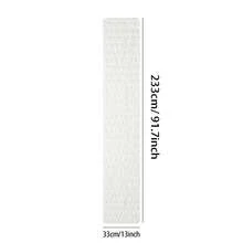 Valentines Day Table Runner Quilted Plush Heart Table Runner Kitchen Dining Table Decoration - White - View 6